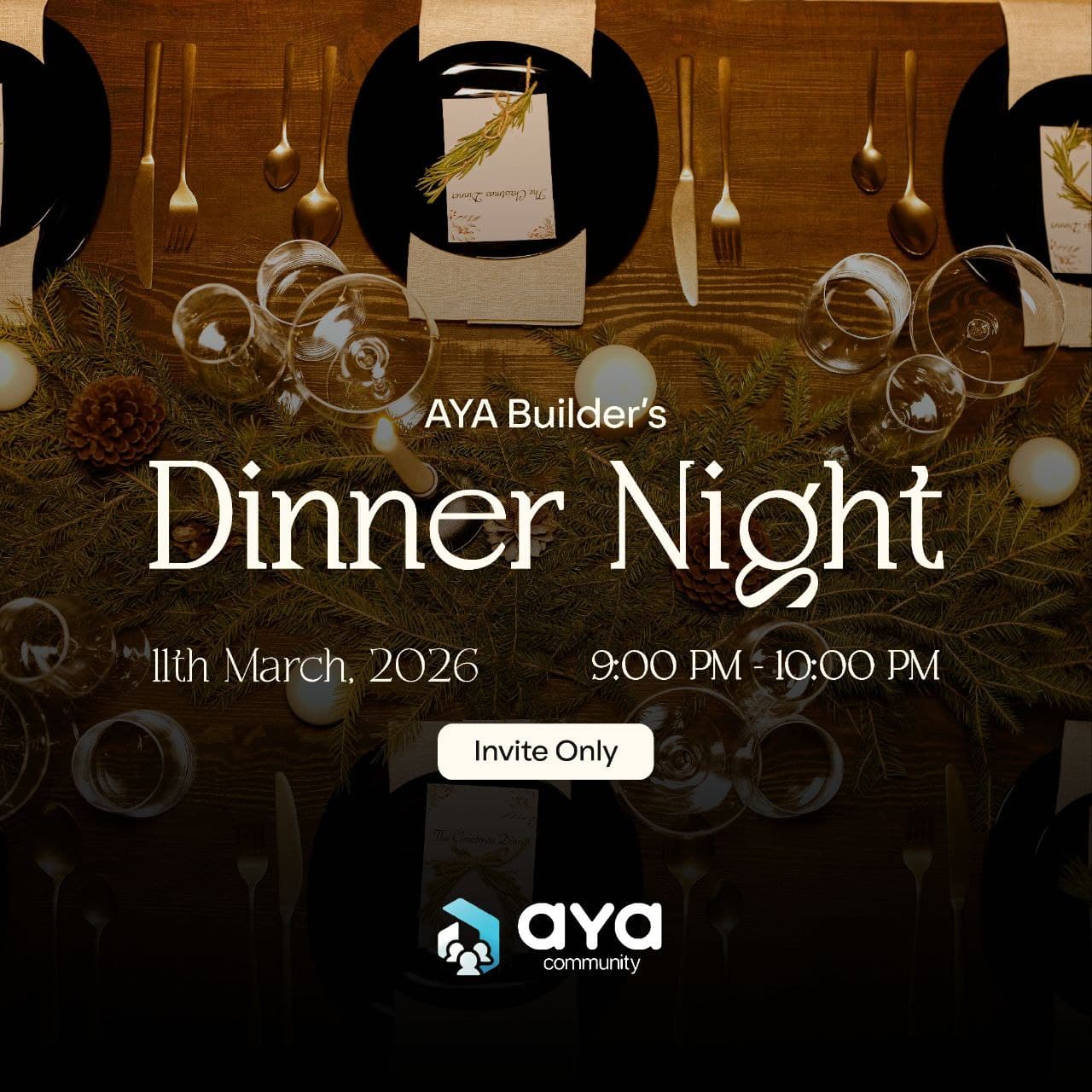 Aya Builder's Dinner Night